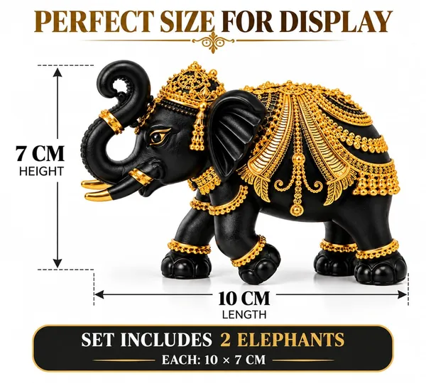 Handcrafted_Resin_Elephant_Showpiece_For_Home_Decor_Resin_Elephant_Statue_For_Good_Luck_Trunk_Up_Elephant_Showpiece_For_Office_Desk_Living_Room_Gift_Black_Gold_10_7_Cm