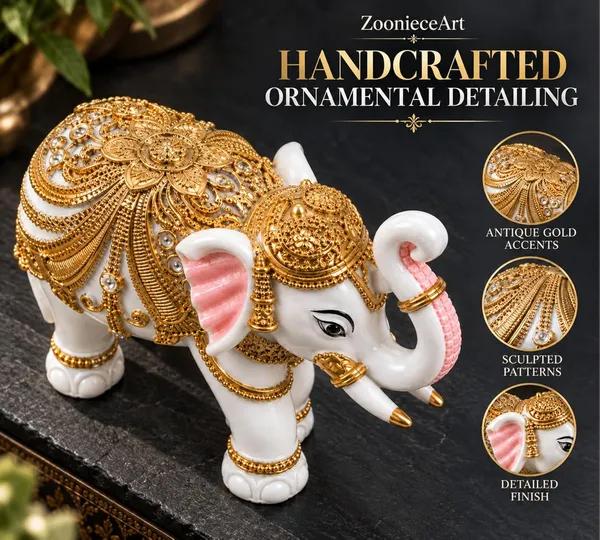 Handcrafted_Elephant_Showpiece_For_Home_Decor_Resin_Elephant_Statue_With_Trunk_Up_For_Good_Luck_Decorative_Elephant_Figurine_For_Office_Desk_Table_Shelf_Decoration_Housewarming_Gift_10_7_Cm