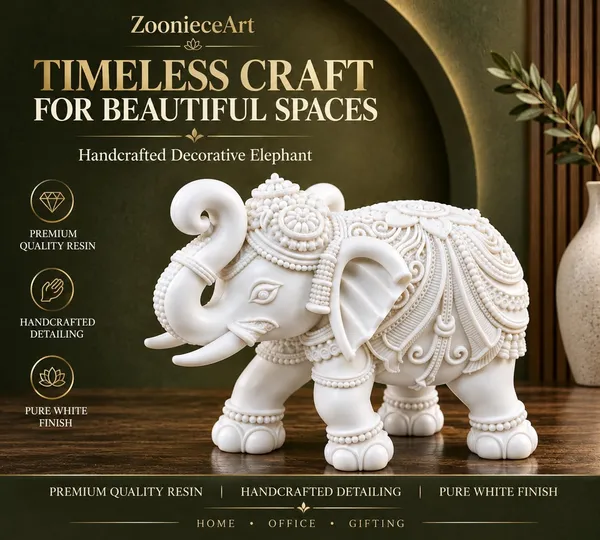 Handcrafted_Elephant_Showpiece_For_Home_Decor_Resin_Elephant_Statue_With_Trunk_Up_For_Good_Luck_Decorative_Elephant_Figurine_For_Office_Desk_Table_Shelf_Decoration_Housewarming_Gift_10_7_Cm