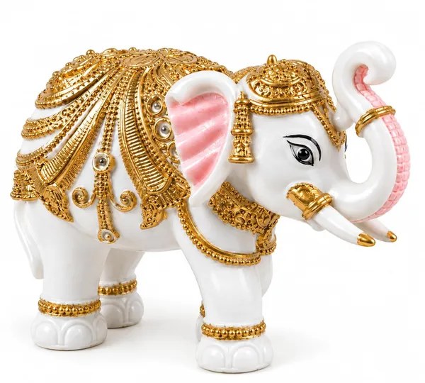 Handcrafted_Elephant_Showpiece_For_Home_Decor_Resin_Elephant_Statue_With_Trunk_Up_For_Good_Luck_Decorative_Figurine_For_Office_Desk_Table_Shelf_Gift_13_9_6_Cm_White_Gold