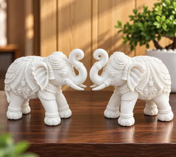Elephant_Showpiece_For_Home_Decor_Set_Of_2_Handcrafted_Premium_Resin_Elephant_Statue_Trunk_Up_For_Good_Luck_Decorative_Elephant_Showpiece_For_Office_Desk_Living_Room_Table_Gift_10_7_Cm