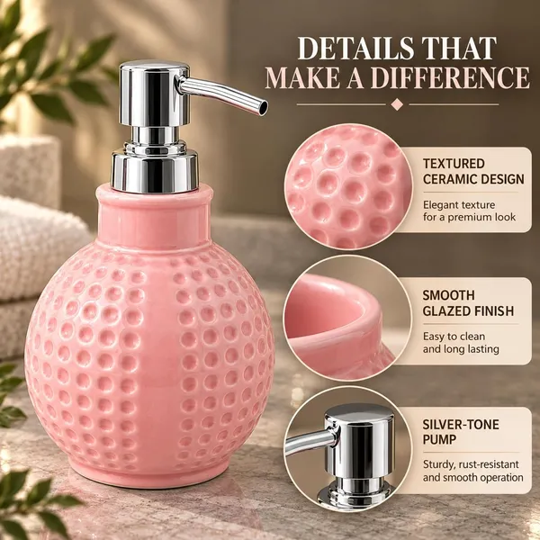 Pink_Ceramic_Glossy_Glazed_Finish_Soap_Dispenser_&_Toothbrush_Holder_&_Soap_Dish_For_Bathroom