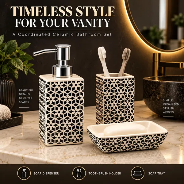 Multicolor_Ceramic_Glossy_Glazed_Finish_Soap_Dispenser_&_Toothbrush_Holder_&_Soap_Dish_For_Bathroom