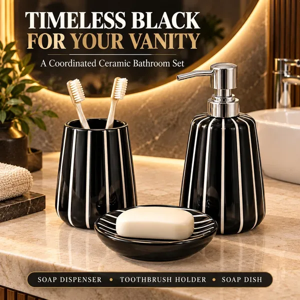 Multicolor_Ceramic_Glossy_Glazed_Finish_Soap_Dispenser_&_Toothbrush_Holder_&_Soap_Dish_For_Bathroom