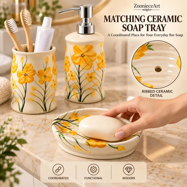 Multicolor_Ceramic_Glossy_Glazed_Finish_Soap_Dispenser_&_Toothbrush_Holder_&_Soap_Dish_For_Bathroom