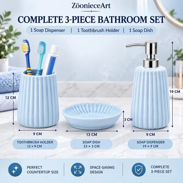 Blue_Ceramic_Glossy_Glazed_Finish_Soap_Dispenser_&_Toothbrush_Holder_&_Soap_Dish_For_Bathroom