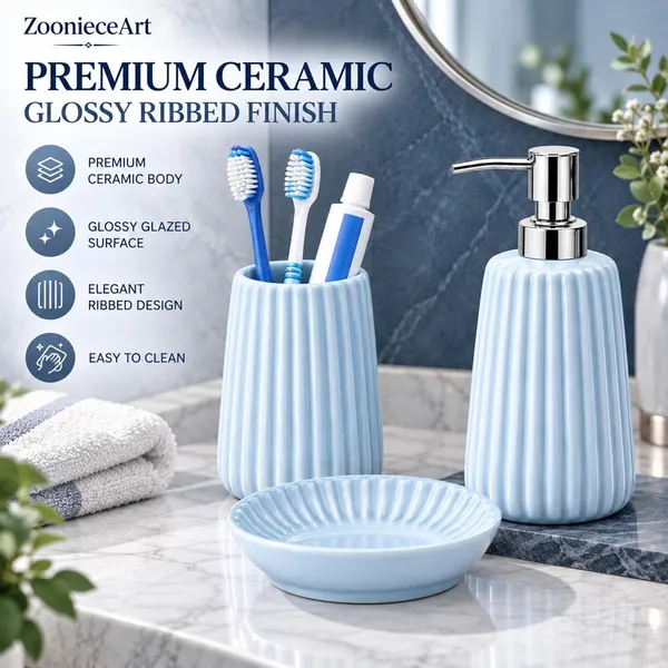 Blue_Ceramic_Glossy_Glazed_Finish_Soap_Dispenser_&_Toothbrush_Holder_&_Soap_Dish_For_Bathroom