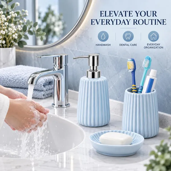Blue_Ceramic_Glossy_Glazed_Finish_Soap_Dispenser_&_Toothbrush_Holder_&_Soap_Dish_For_Bathroom