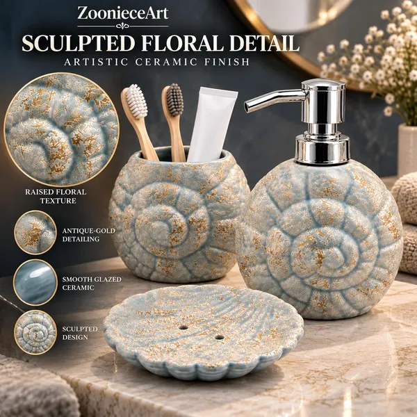 Grey_Ceramic_Glossy_Glazed_Finish_Soap_Dispenser_&_Toothbrush_Holder_&_Soap_Dish_For_Bathroom
