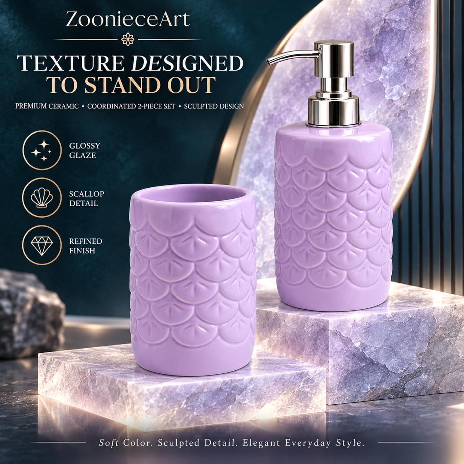 Purple_Ceramic_Glossy_Glazed_Finish_Soap_Dispenser_With_Pump_&_Toothbrush_Holder_For_Bathroom