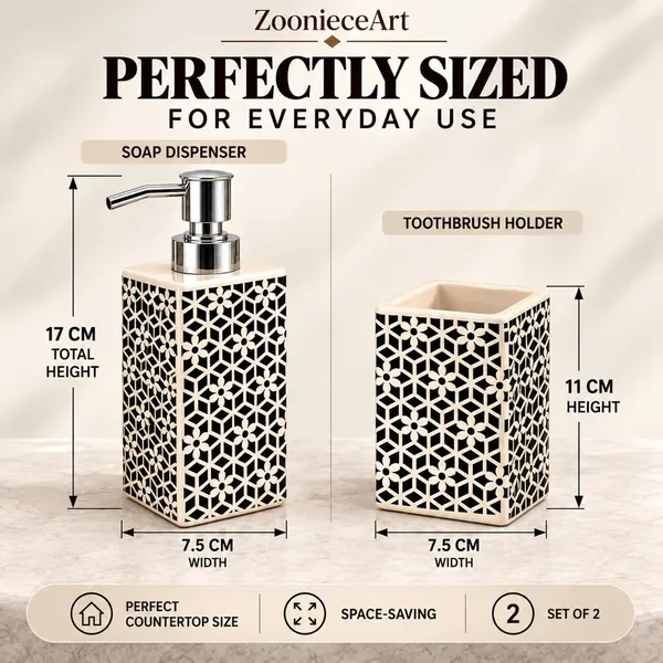 Multicolor_Ceramic_Glossy_Glazed_Finish_Soap_Dispenser_With_Pump_&_Toothbrush_Holder_For_Bathroom