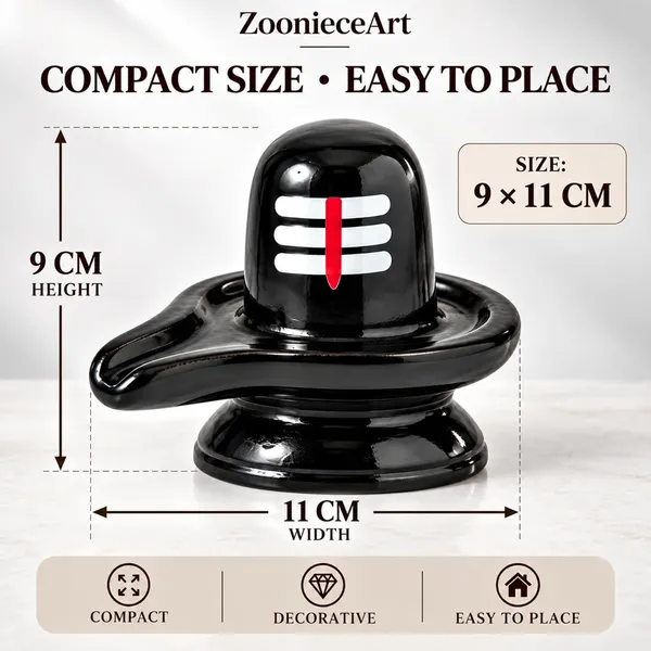 Premium_Glazed_Black_Ceramic_Shivling_Idol_Shiva_Lingam_Murti_Statue_For_Puja_Abhishekam_Home_Mandir_Pooja_Room_Spiritual_Decor_Religious_Gifting_Pack_Of_2_9_11_Cm_Each