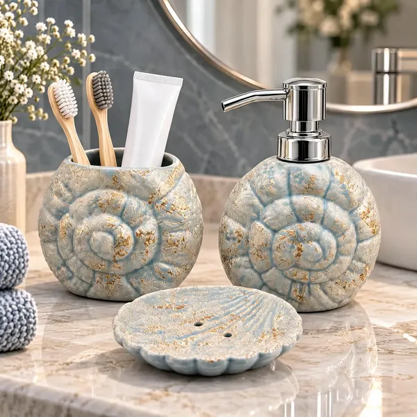 Grey_Ceramic_Glossy_Glazed_Finish_Soap_Dispenser_&_Toothbrush_Holder_&_Soap_Dish_For_Bathroom