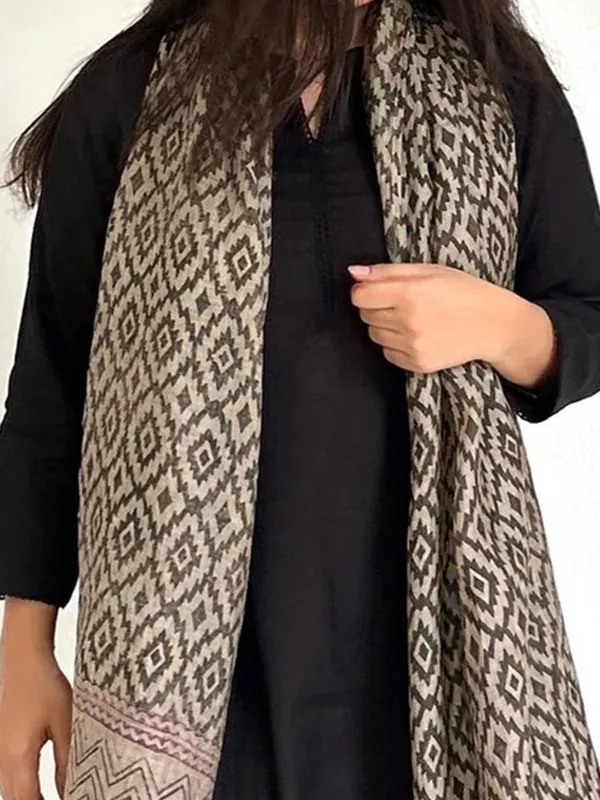 Black_Printed_Dupatta_Kurta_Set_for_Women