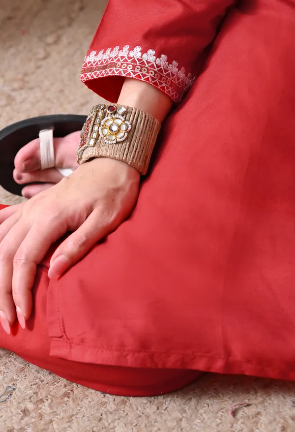 Red_Embroidered_Straight_Kurta_for_Women