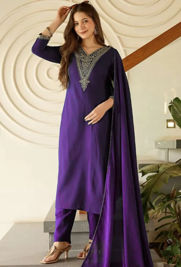 Purple_Embroidered_Straight_Kurta_Set_for_Women