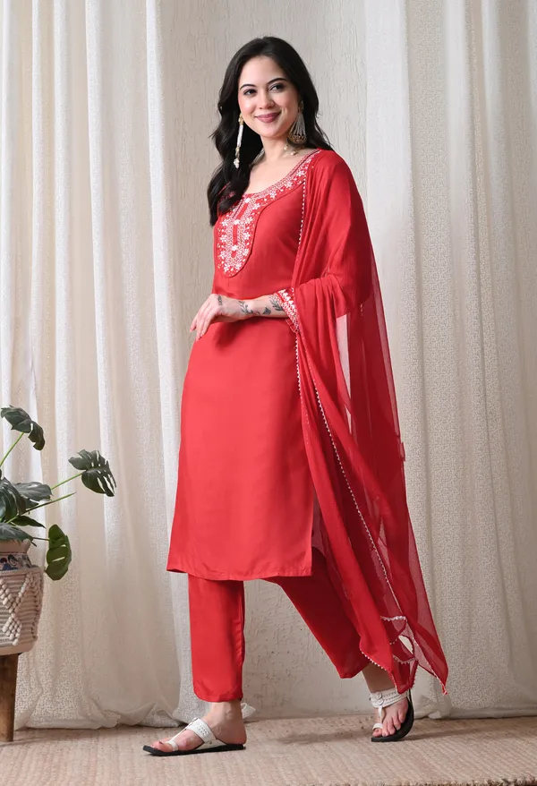 Red_Embroidered_Straight_Kurta_for_Women