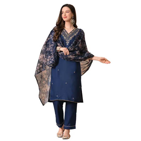 Navy_Blue_Embroidered_Kurta_Set_for_Women