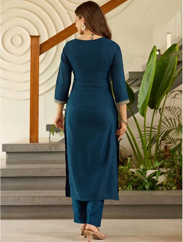 Blue_Embroidered_Straight_Kurta_Pant_Dupatta_Set_for_Women