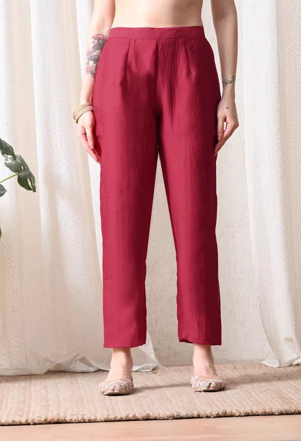 Maroon_Embroidered_Straight_Kurta_for_Women