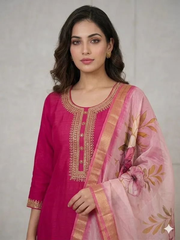 Pink_Embellished_Straight_Suit_Set_With_Dupatta_For_Women