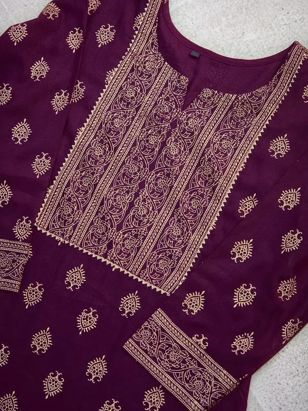 Purple_Printed_Kurta_Set_With_Dupatta_for_Women