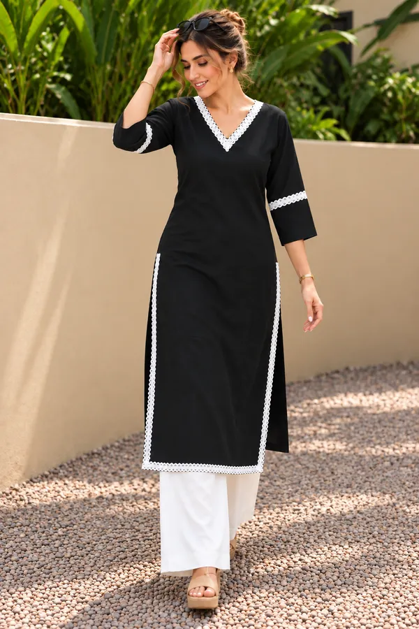 Black_Straight_Kurta_Set_for_Women