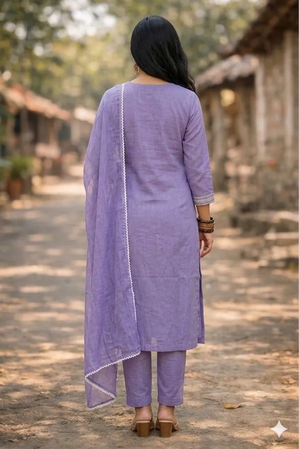 Lavender_Embroidered_Straight_Kurta_Set_for_Women