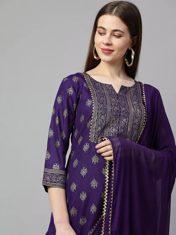 Purple_Printed_Straight_Kurta_Set_for_Women
