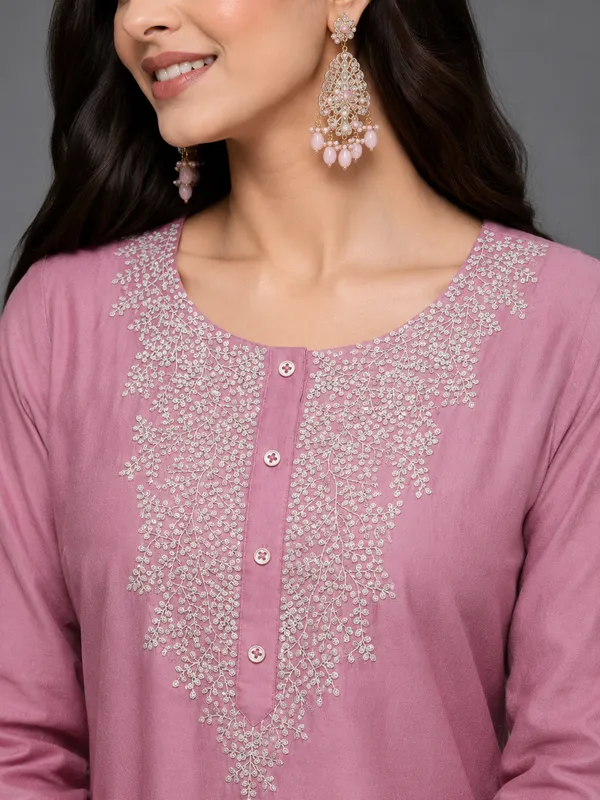 Pink_Embroidered_Straight_Kurta_Set_for_Women