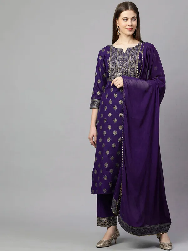 Purple_Printed_Straight_Kurta_Set_for_Women