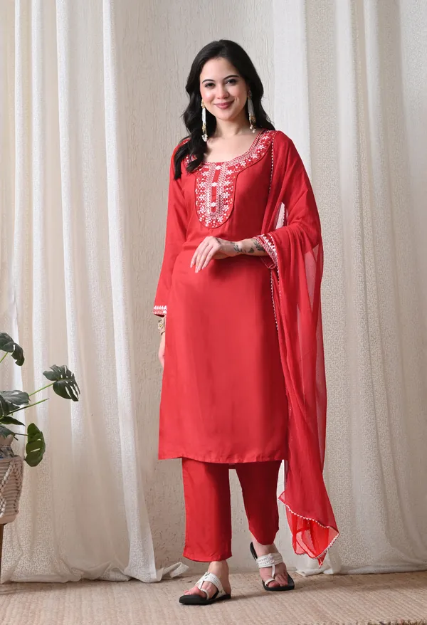 Red_Embroidered_Straight_Kurta_for_Women