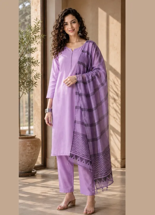 Lavender_Straight_Kurta_Set_For_Women