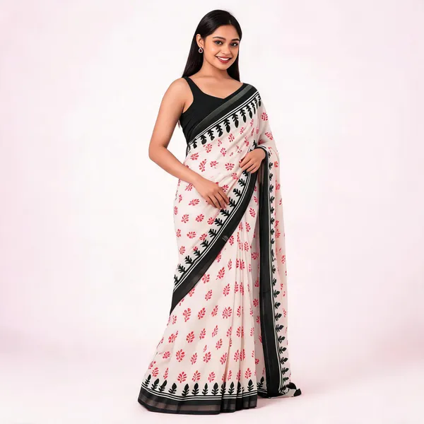 Off_White_Printed_Ethnic_Saree_for_Women