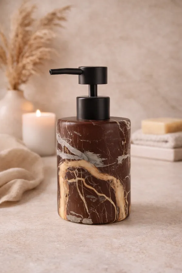 Rosso_Levanto_Marble_Soap_Dispenser_|_Luxury_Red_Marble_Lotion_Pump