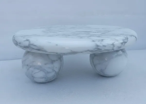 White_Marble_Modern_Round_Coffee_Table