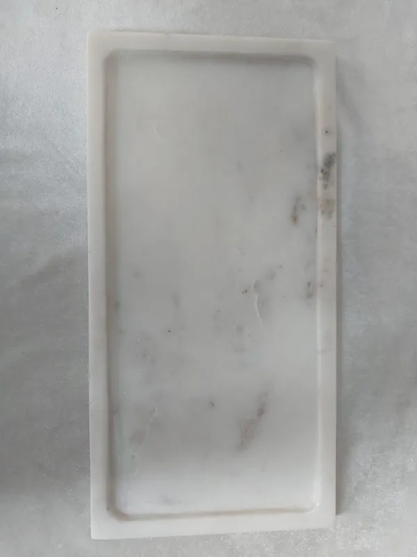 White_Rectangular_Marble_Tray