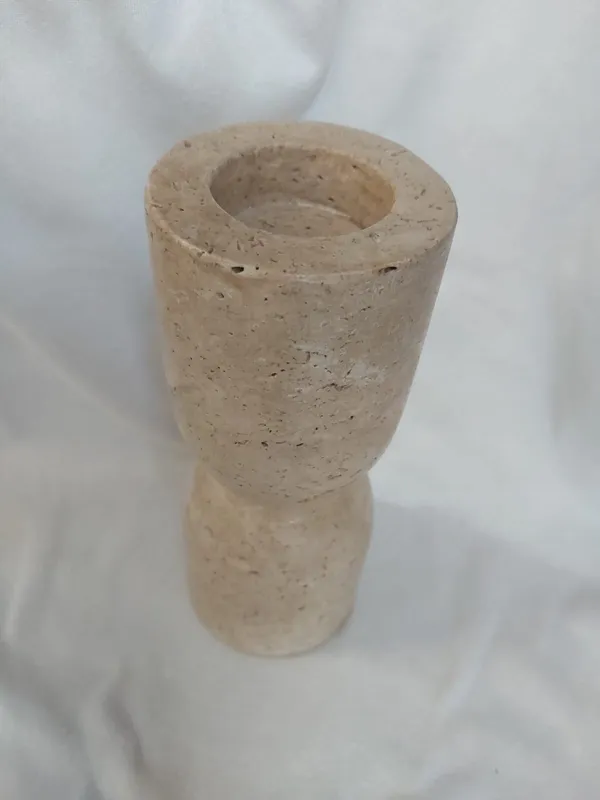 Handmade_Travertine_Candle_Holder_|_Minimalist_Natural_Stone_Candlestick_|_Rustic_Home_Decor