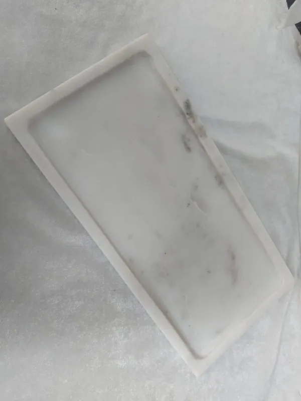 White_Rectangular_Marble_Tray