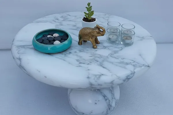 White_Marble_Modern_Round_Coffee_Table