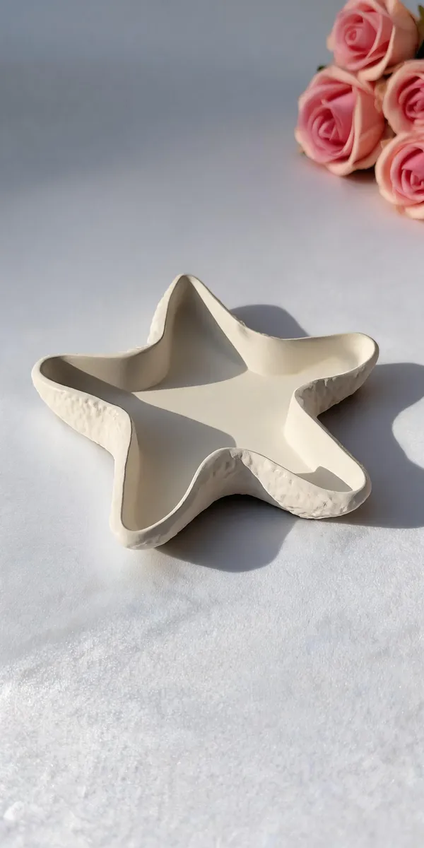 Concrete_Coastal_Starfish_Shaped_Decorative_Tray