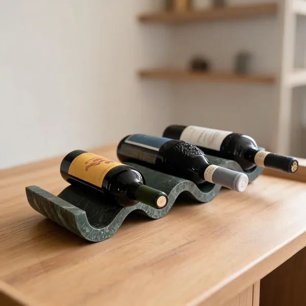 Green_Marble_Wave_Sculptural_Wine_Bottle_Holder