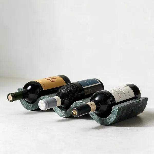 Green_Marble_Wave_Sculptural_Wine_Bottle_Holder