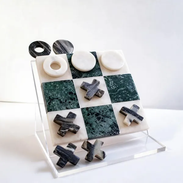 Green_White_Marble_Tic_Tac_Toe_Board_Game_Set