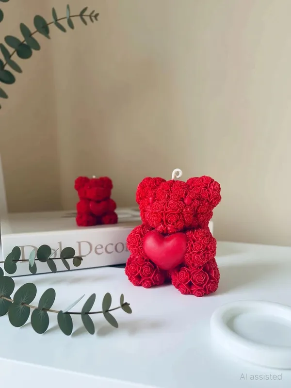 Teddy_Candle__Pack_Of_2