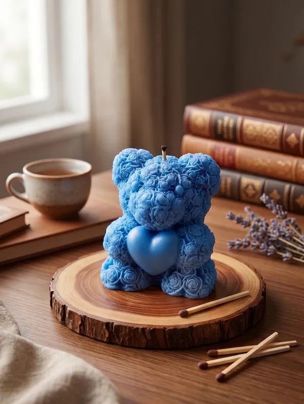 Teddy_Candle__Pack_Of_2