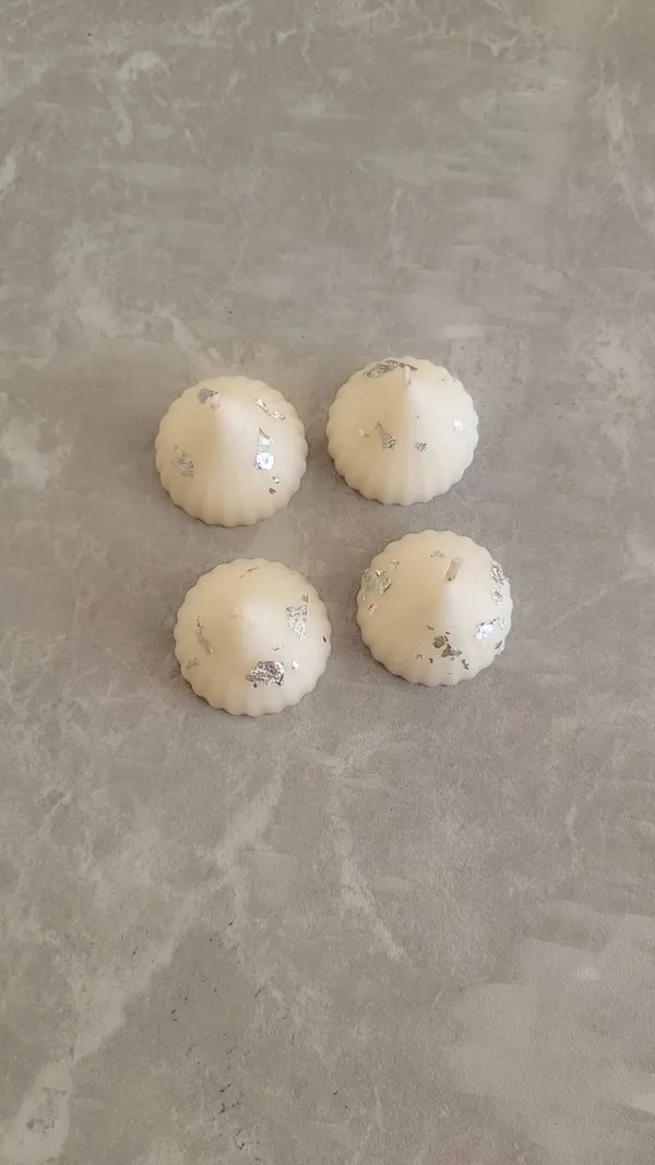 White_Modak_Candle__Pack_Of_4
