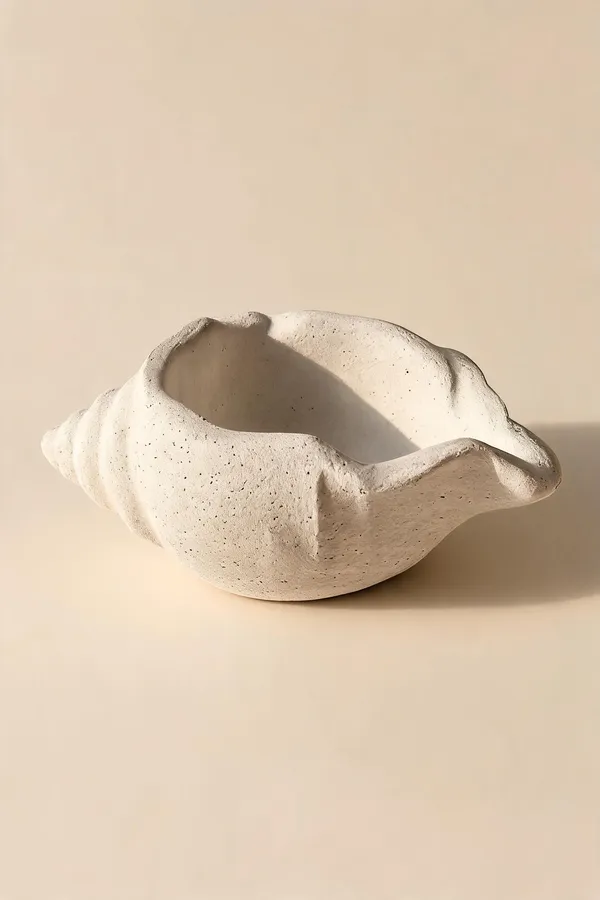 Concrete_Coastal_Shell_Shaped_Decorative_Bowl_-_Pack_of_2