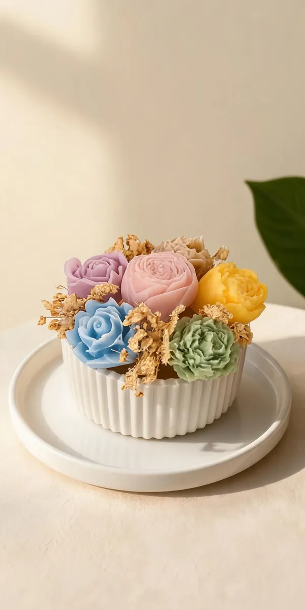 Concrete_Soy_Wax_Pastel_Floral_Arrangement_Planter