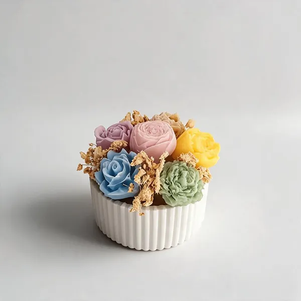 Concrete_Soy_Wax_Pastel_Floral_Arrangement_Planter